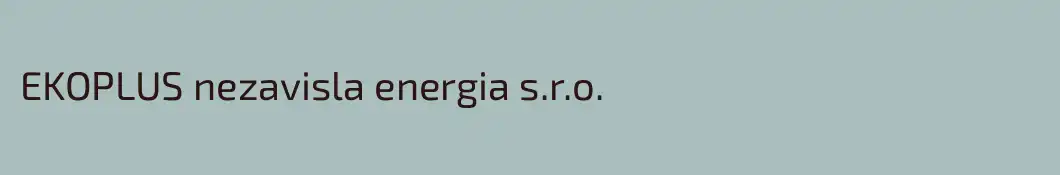 EKOPLUS nezavisla energia s.r.o.